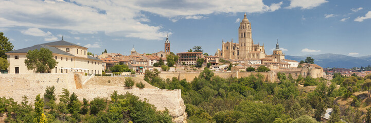 Fototapeta na wymiar Segovia Spain 