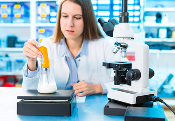 Quality control for processed foods. Dairy product research