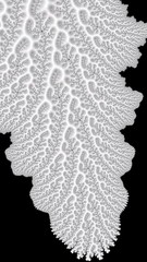 Abstract 3D textured swirl pattern