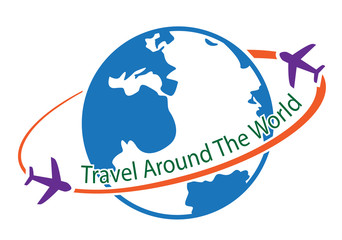 travel around the world symbol