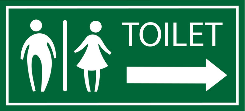 Wc Symbol Vector Toilet Icon Stock Illustration - Download Image Now -  Restroom Sign, Arrow Symbol, Bathroom - iStock