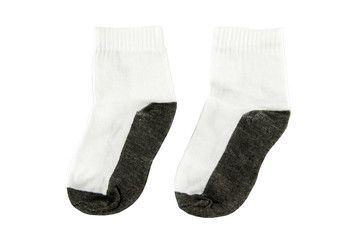 sock isolated on white.