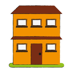 city building with two stories  icon image