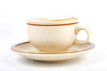 cup of coffee isolated