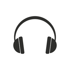 Headphone vector icon.
