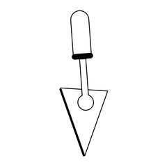 trowel construction tool icon image