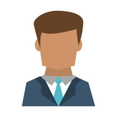 businessman avatar icon image vector illustration design 
