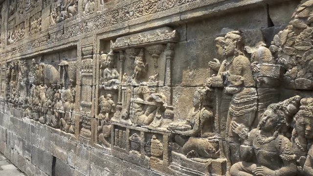 Borobudur, or Barabudur Indonesian Candi Borobudur is a 9th-century Mahayana Buddhist temple in Magelang, Central Java, Indonesia