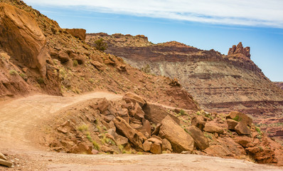Moab, Utah is a wonderland of dirt and stone