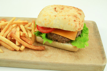 burger et frites