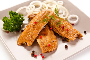 Fish dish - fried fish 