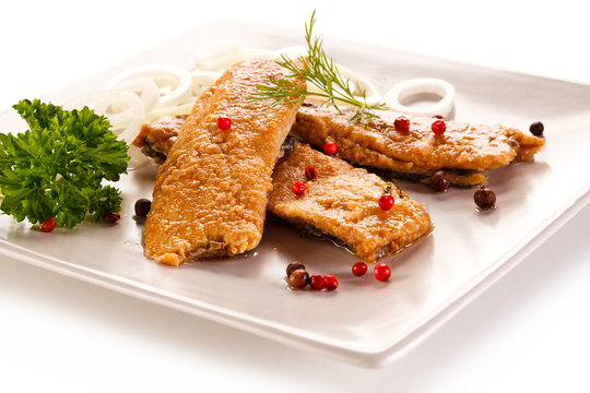 Fish dish - fried fish 