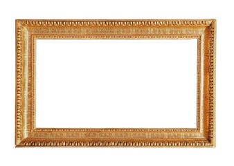 Gold frame for paintings, mirrors or photos