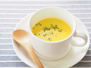 かぼちゃの冷製スープ
