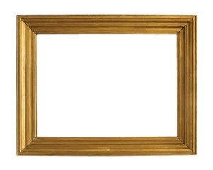 Gold frame for paintings, mirrors or photos