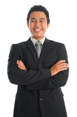 Smart Southeast Asian businessman