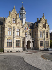 Fototapeta na wymiar Court of Justice of Ypres