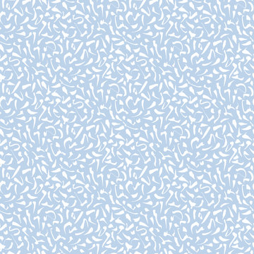 Seamless light blue pattern with white smears