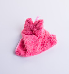 towel or kitchen towel on a background.