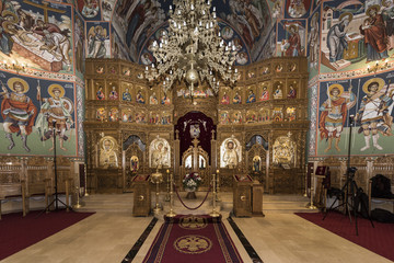 January 21st, 2017 - BUCHAREST - Inside views of Vatra Luminoasa church, at baptisme time