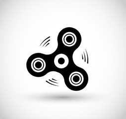 Spinner icon vector