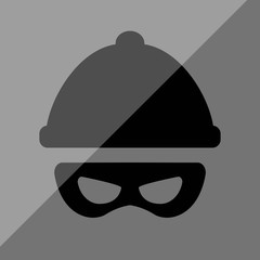 Button Bandit mit Maskierung