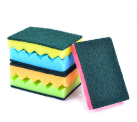 Dishwashing sponge