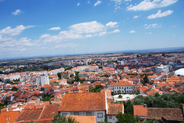 Fototapeta na wymiar View of Castelo Branco, Portugal