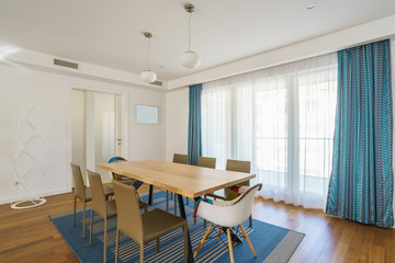 Interior of a living room in a villa