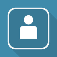 App Button mit Schatten - Person - Profilbild
