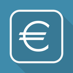 App Button mit Schatten - Euro