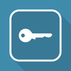App Button mit Schatten - Schlüssel - Sicherung