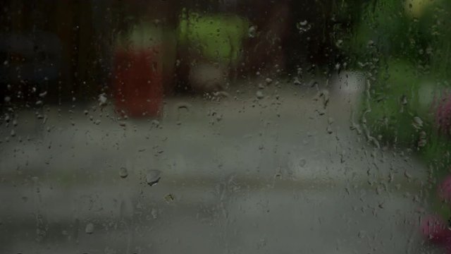 rain drops background 