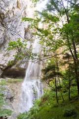 Cascade of Fondo in Alto Adige