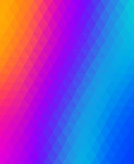 Vibrant colored abstract geometric background