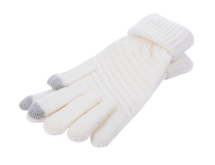 Winter Gloves isolated on a white