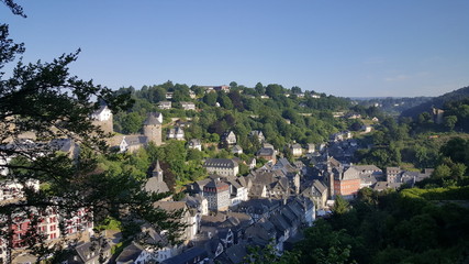 Obraz premium Timber frame houses in Monschau, Germany