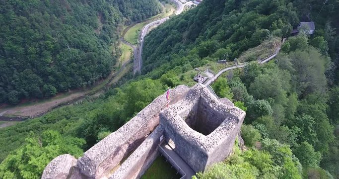 Poenari Fortress, Arges, Romania