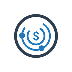 Financial Radar Icon