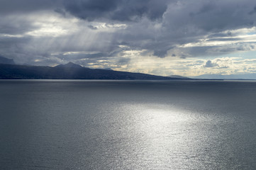 Spectacular image of a lake in Switzerland