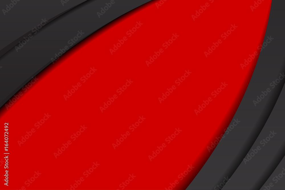 Poster red abstract background with border