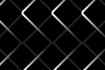 Steel cage abstract vector on black background
