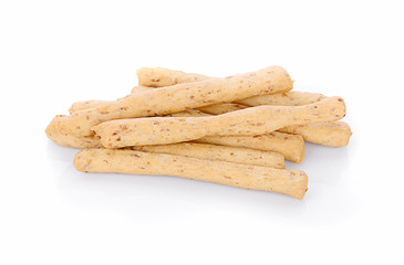 Toasted wheat long bread sticks