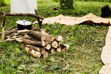 Recreation and outdoor travel concept