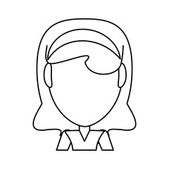 Retro woman cartoon