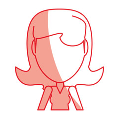 Retro woman cartoon