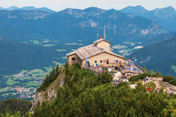 Fototapeta na wymiar Kehlsteinhaus, Eagle Nest, Berchtesgaden in Germany