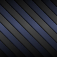 Obraz premium Black and blue diagonal stripes background