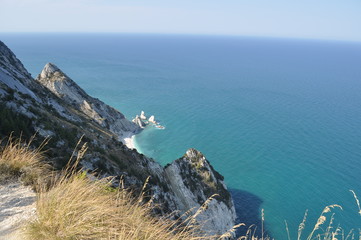 Ancona, Monte Conero, Passo del Lupo, spiaggia delle due sorelle.