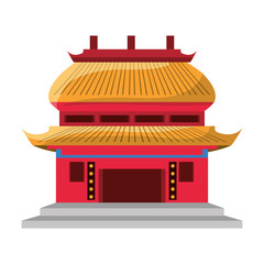 Fototapeta na wymiar Chinese temple symbol